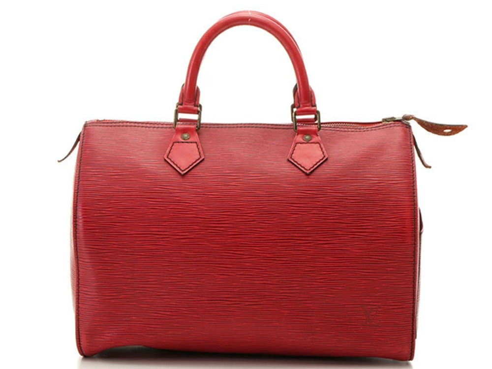 LOUIS VUITTON Speedy Epi Castilian Red YI